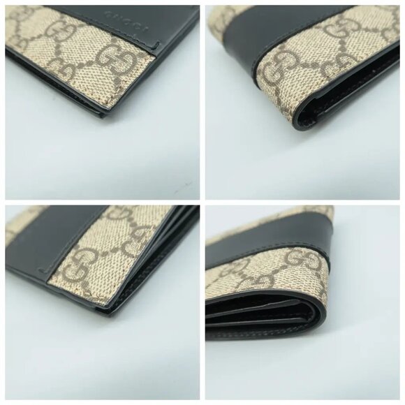 100% Authentic GUCCI Brown Canvas Wallet - Picture 7 of 12